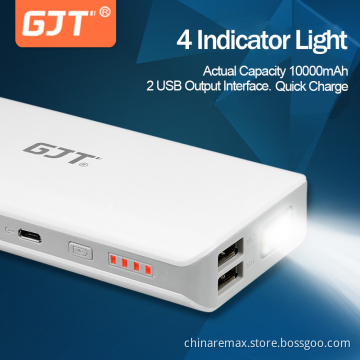 Gjt 10000mAh Smart Mobile Phone Power Bank (G-035)
